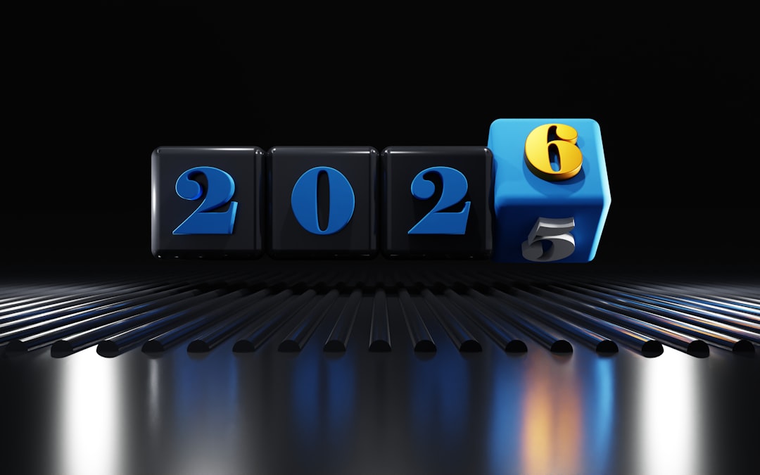 The year 2026 is displayed on blocks