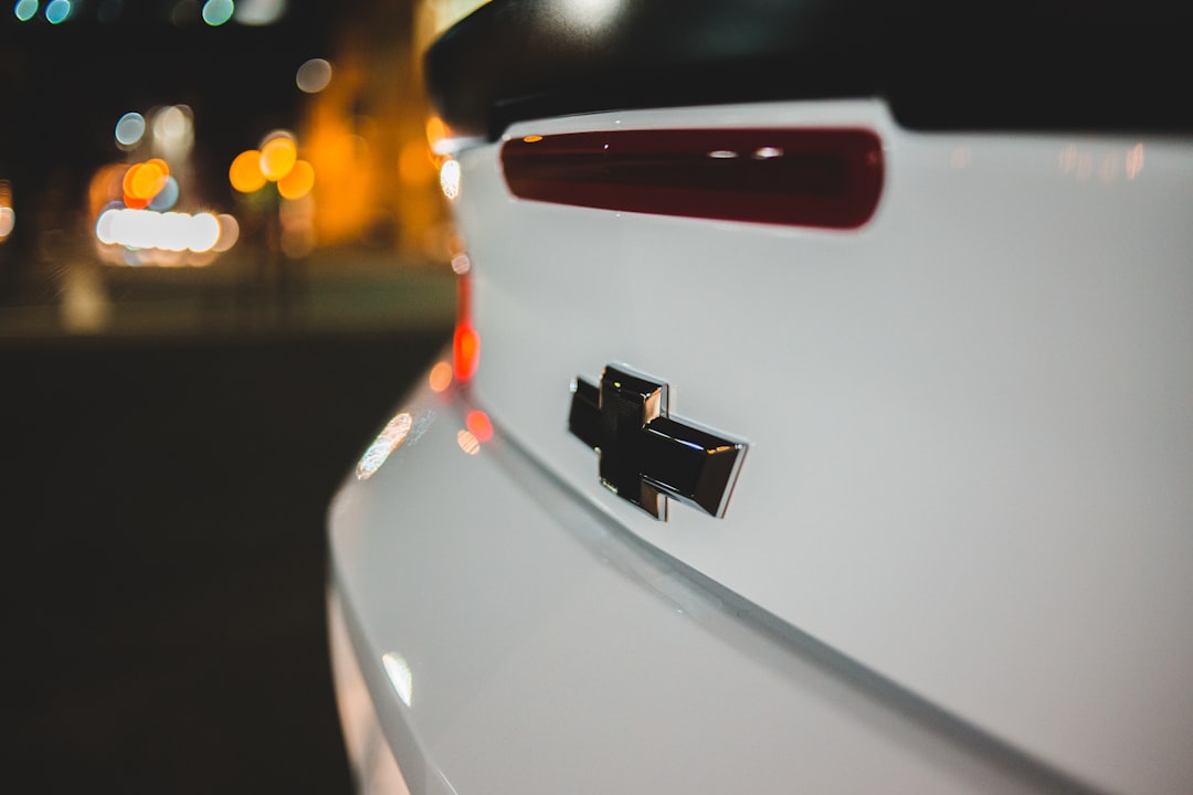 black cross on white car