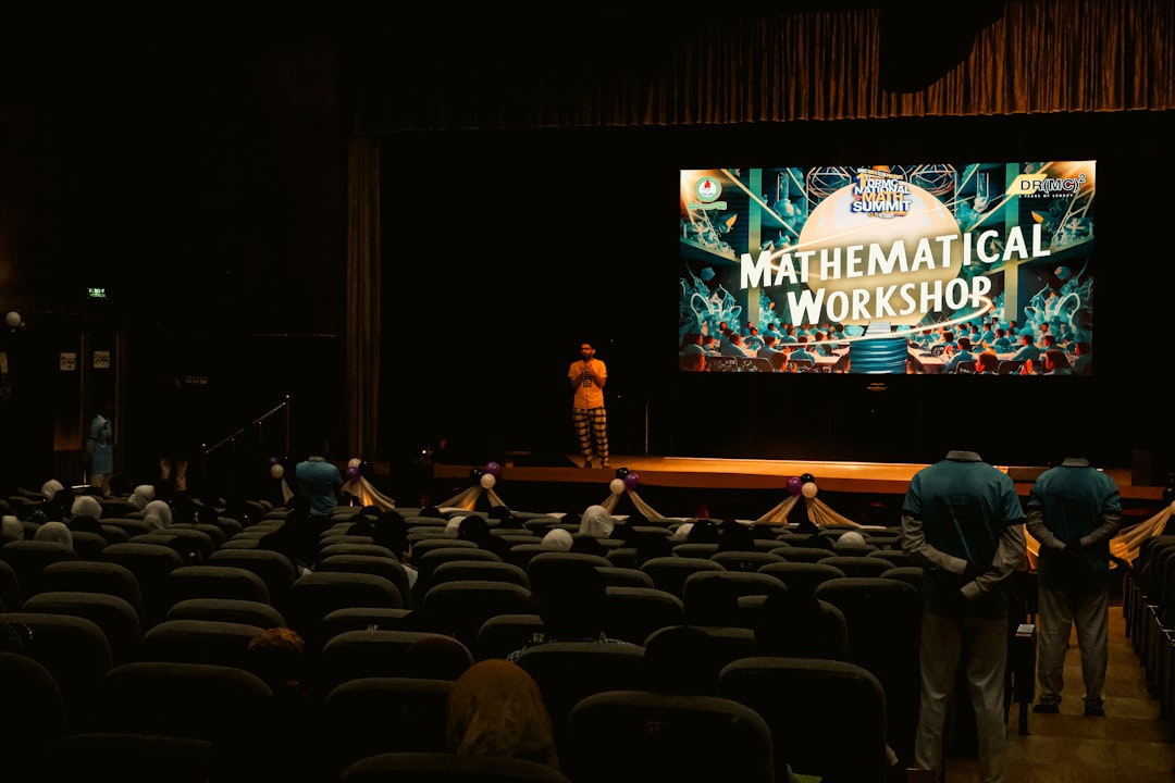 Speaker on stage at a 