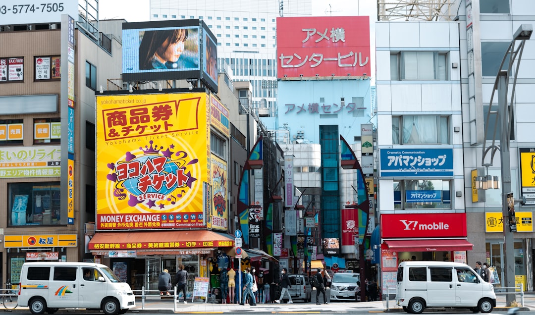 a city street with many buildings