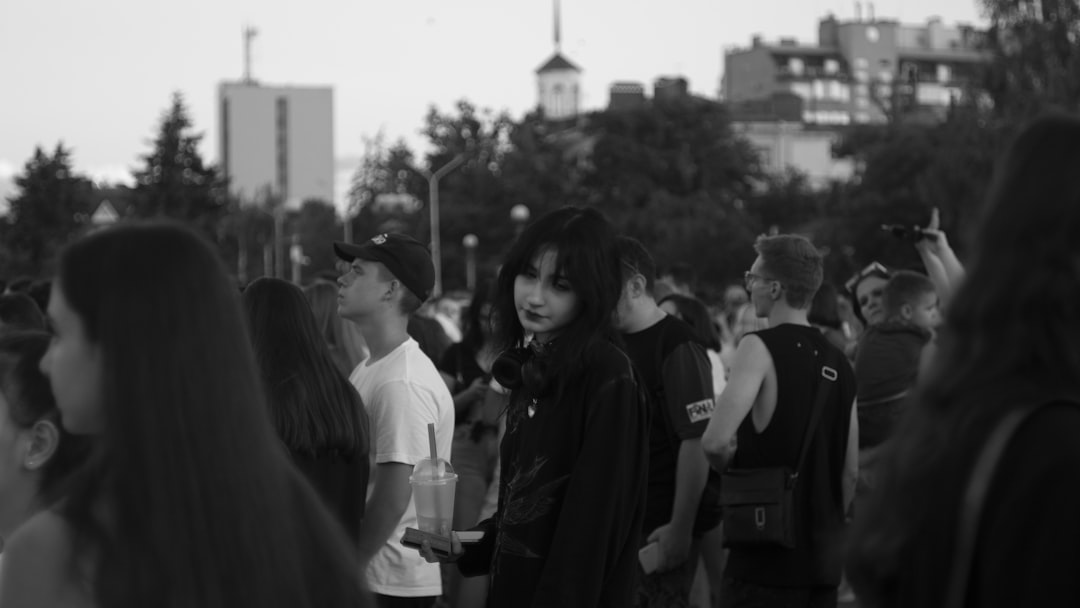 A group of people standing next to each other