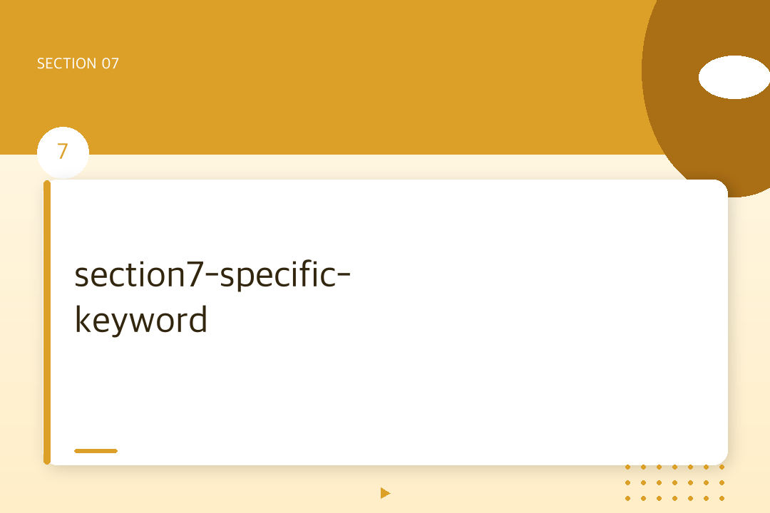section7-specific-keyword