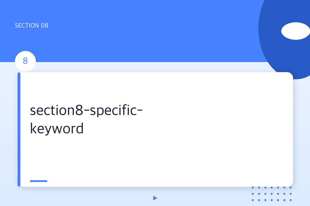 section8-specific-keyword