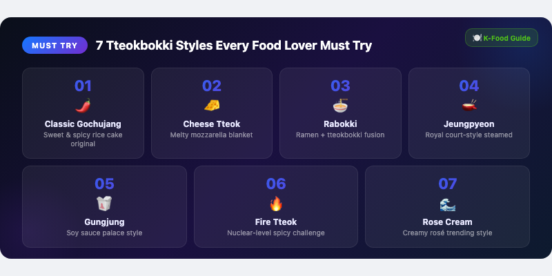7 Tteokbokki Styles Every Food Lover Must Try