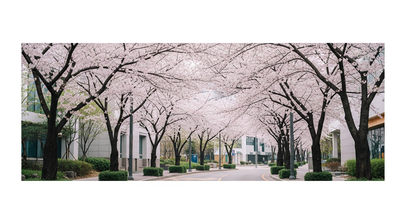 seoul-cherry-blossom-spring-street