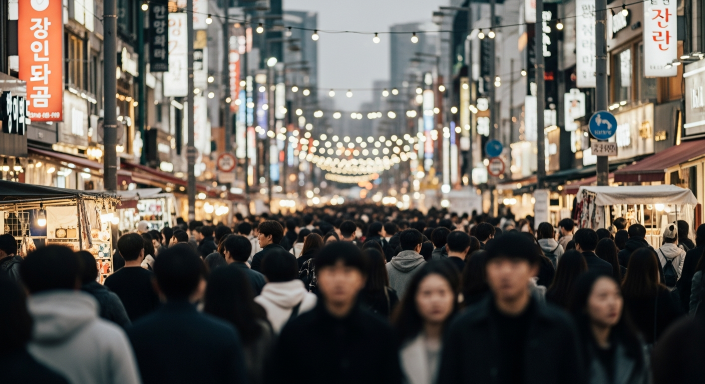 myeongdong-shopping-street-crowded-evening
