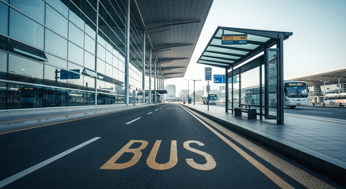 incheon airport bus 6015 stop