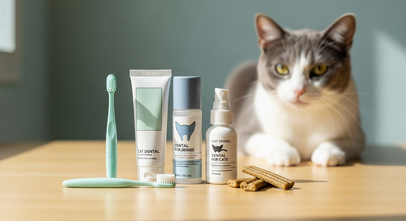 cat dental care daily routine home