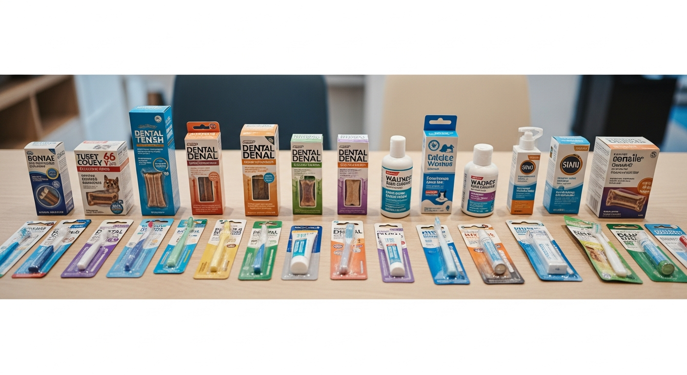 pet dental product comparison table