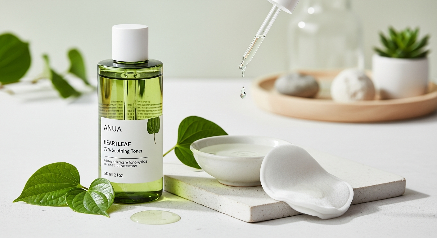anua heartleaf toner korean skincare oily skin