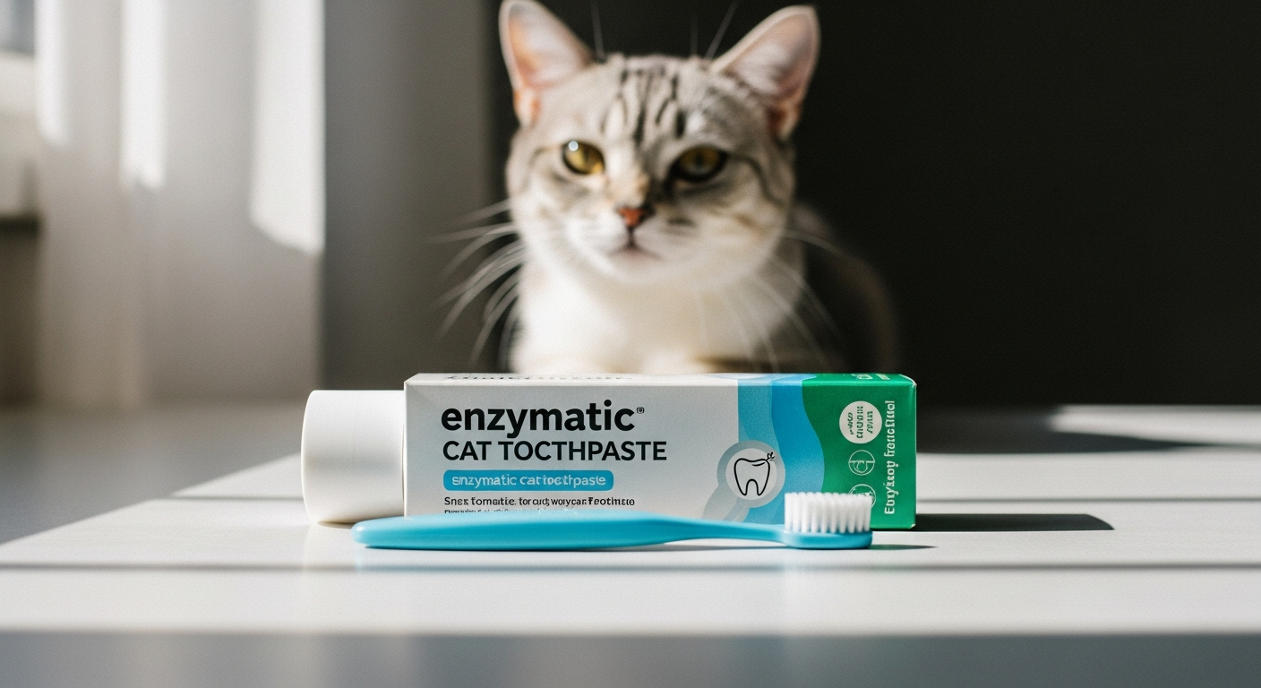cat toothpaste enzymatic dental care