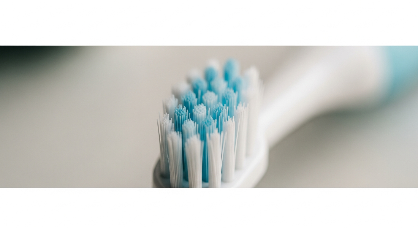 korean pet toothbrush ultra fine bristle closeup