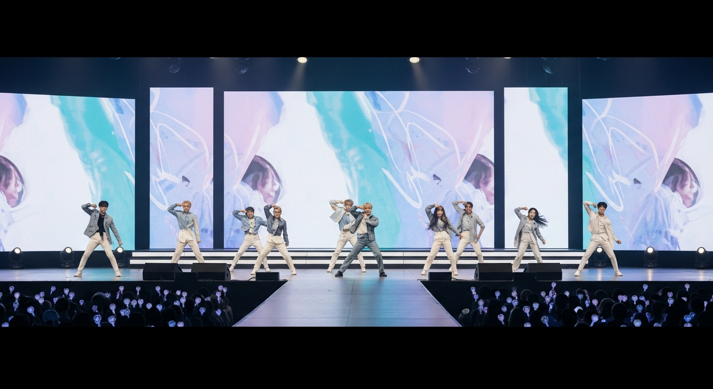 kpop tv music show live performance