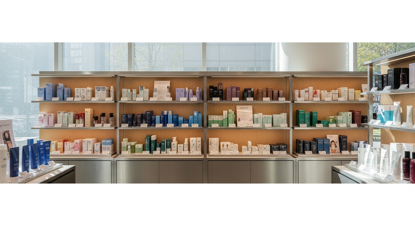 olive young seongsu store interior shelves