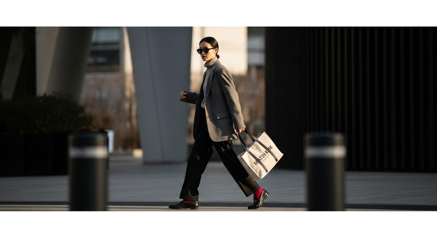seoul fashion matin kim tote street style