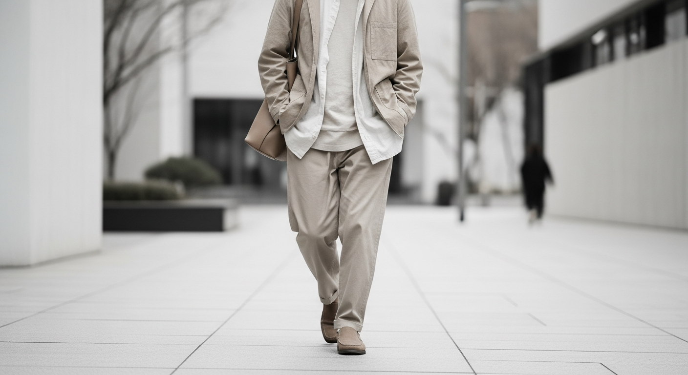 korean minimalist beige fashion seoul 2026
