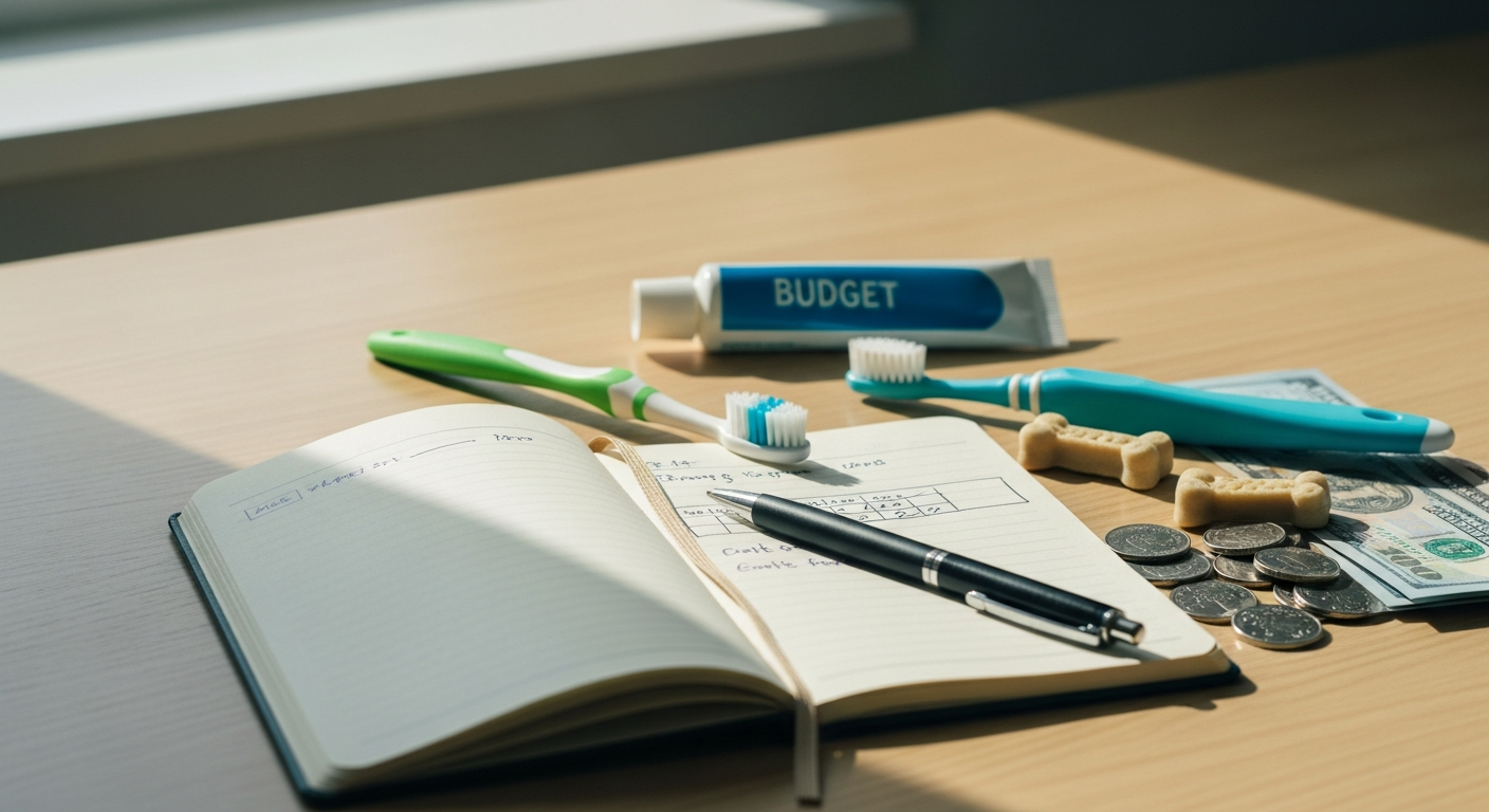 pet dental care monthly budget