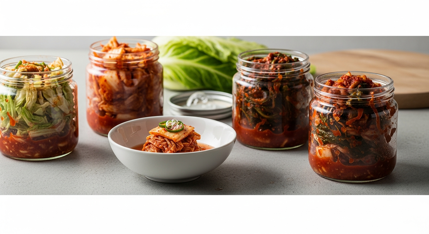 kimchi fermentation stages korean