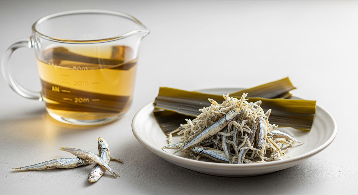 korean dashi stock anchovy kombu