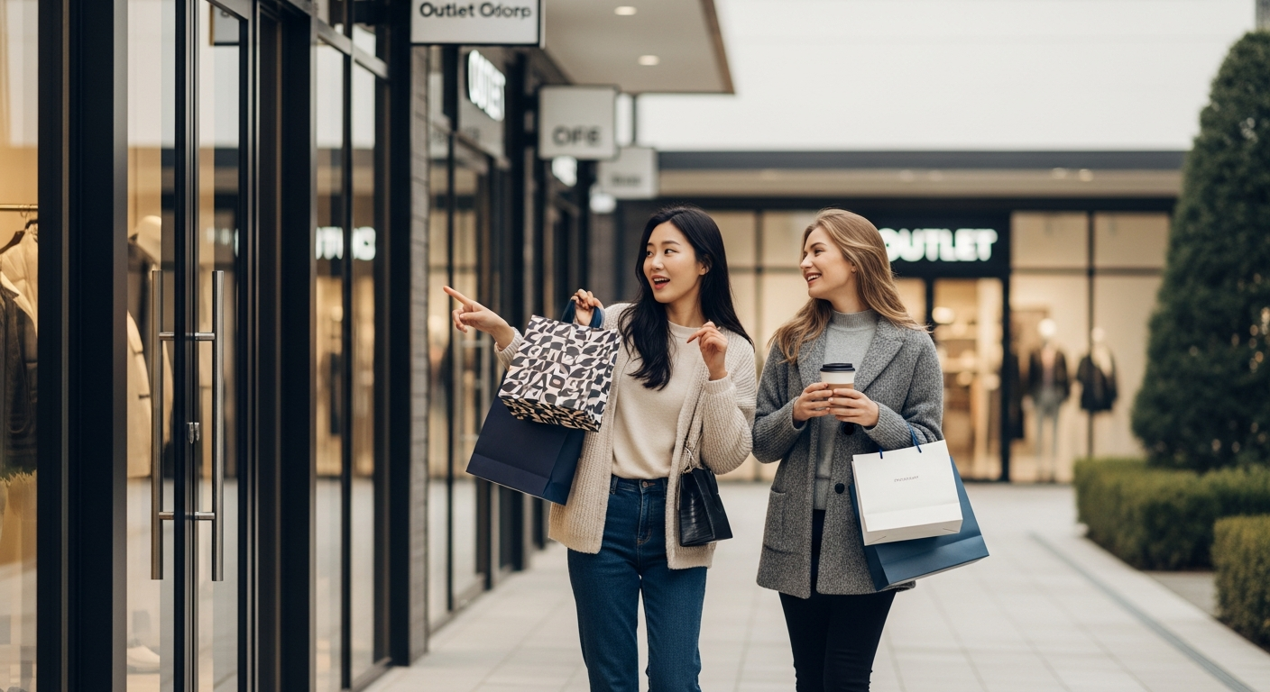 seoul outlet shopping with friend honest