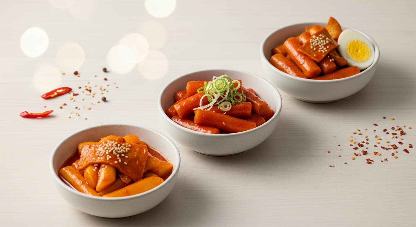 maangchi tteokbokki recipe comparison