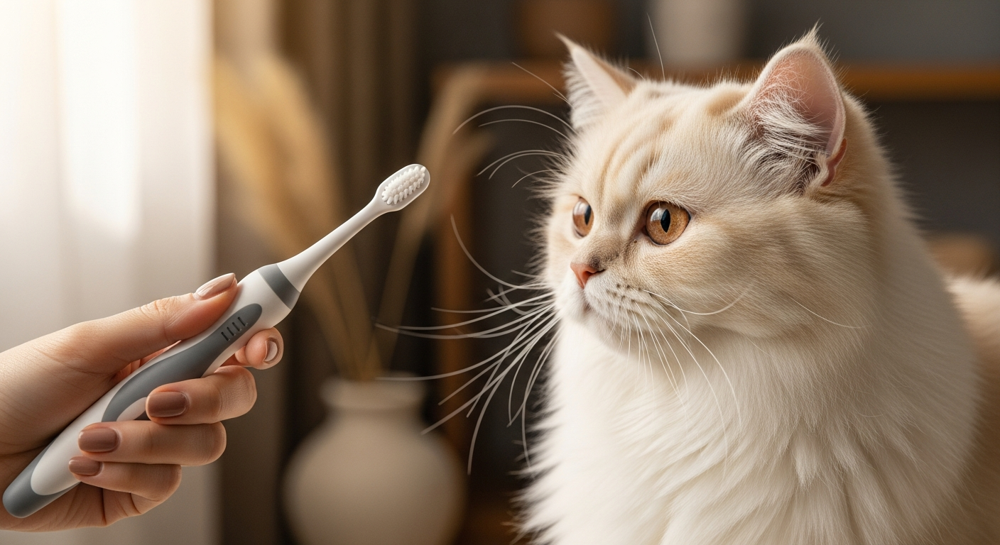 korean pet toothbrush persian cat