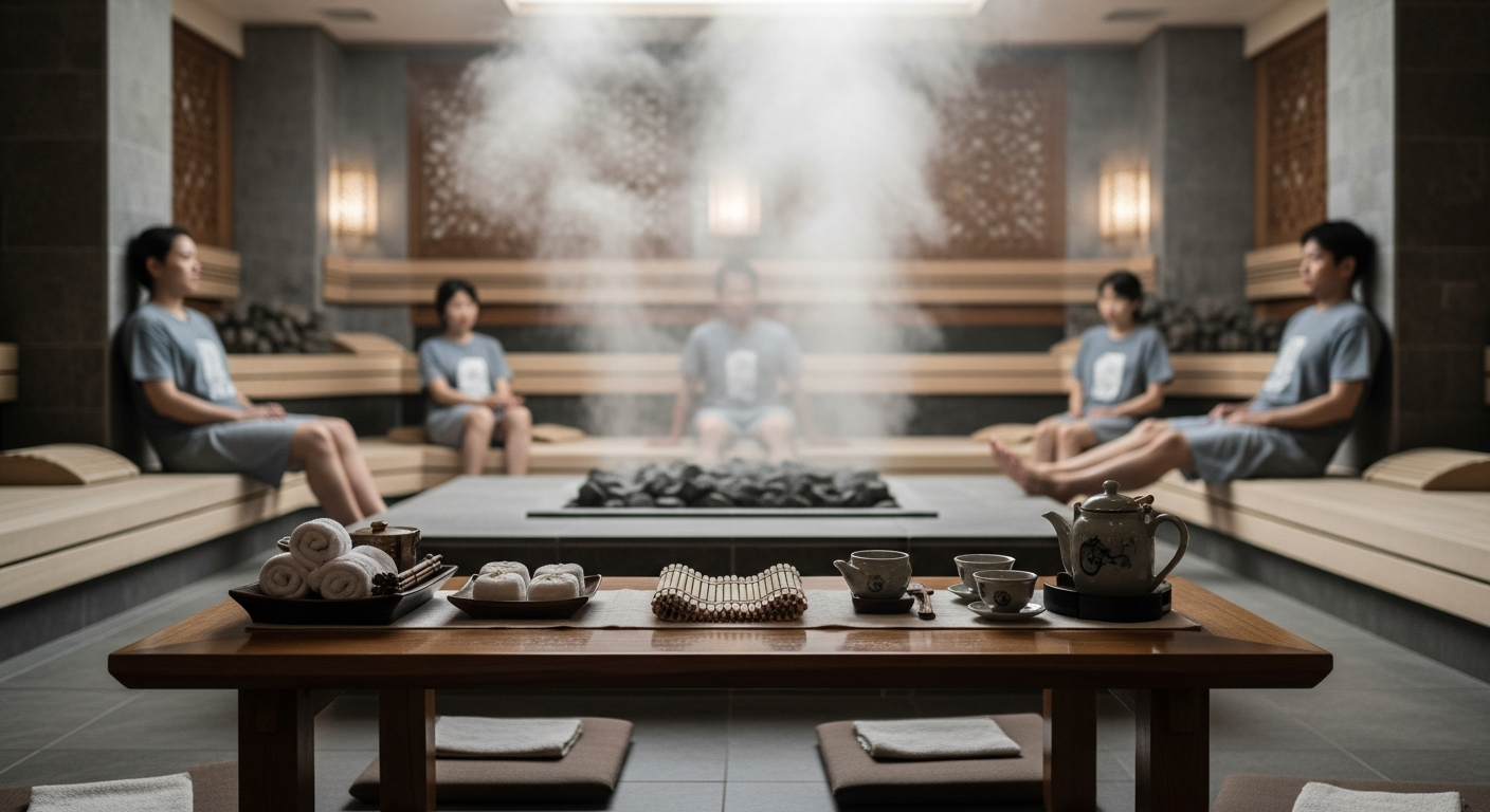 korean jjimjilbang sauna traditional