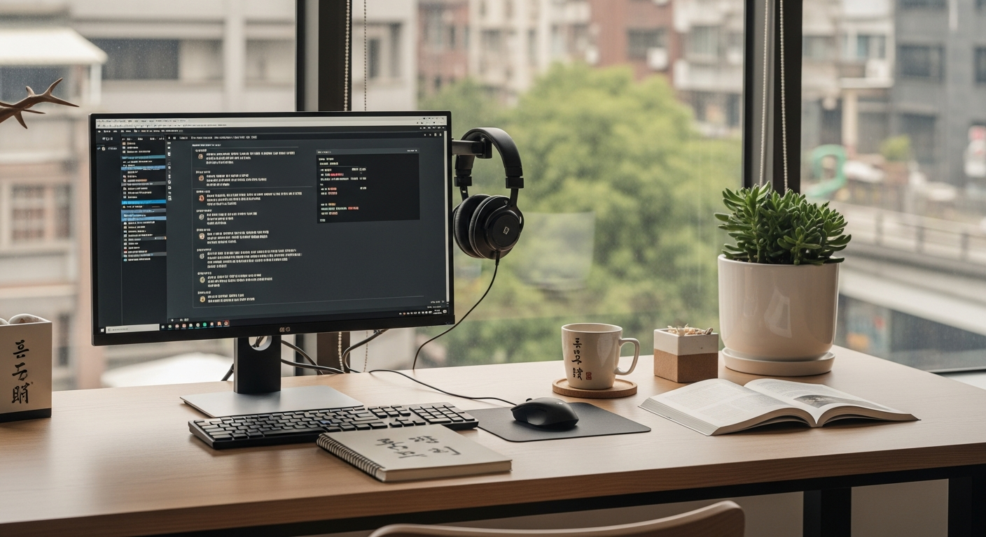 korean drama translator workspace taipei daan