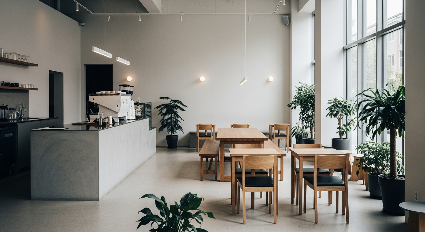 seongsu coffee shop interior