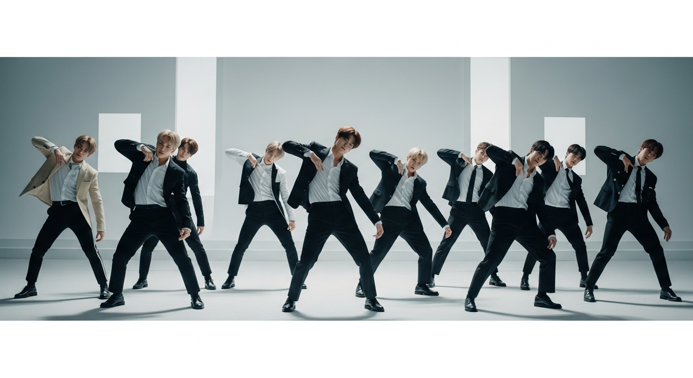 seventeen group dance synchronized