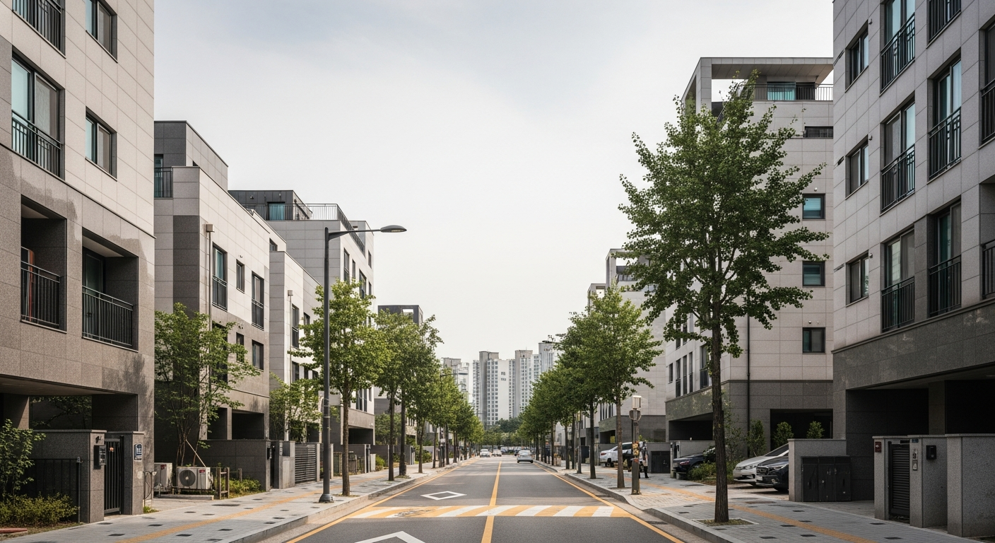 ssangmun-dong seoul residential street