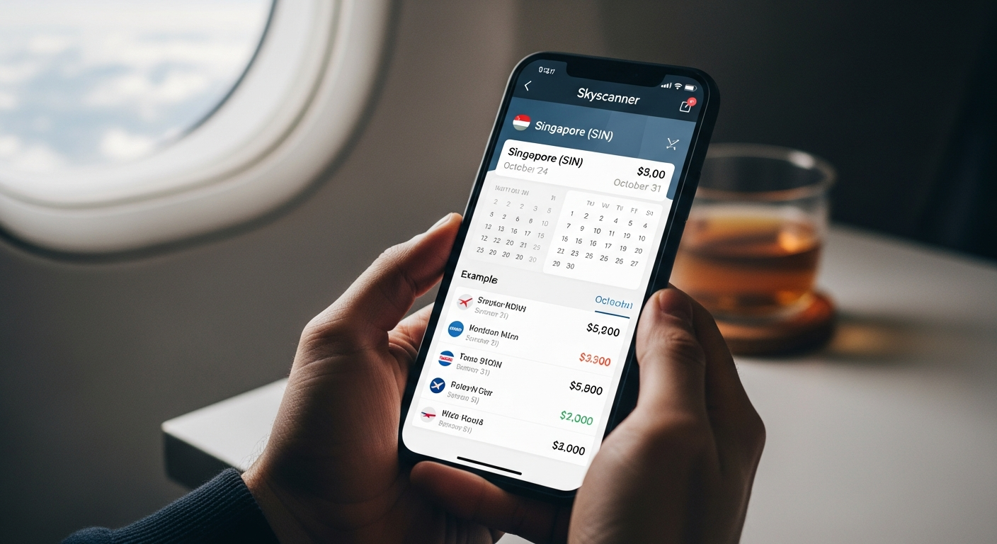 skyscanner singapore incheon flight search