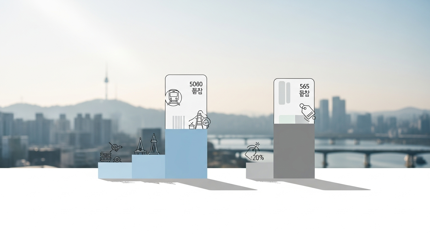 seoul pass comparison infographic