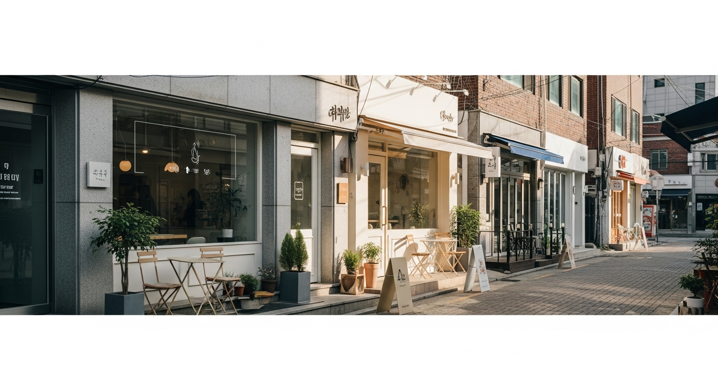 yeonnam-dong seoul small cafe street