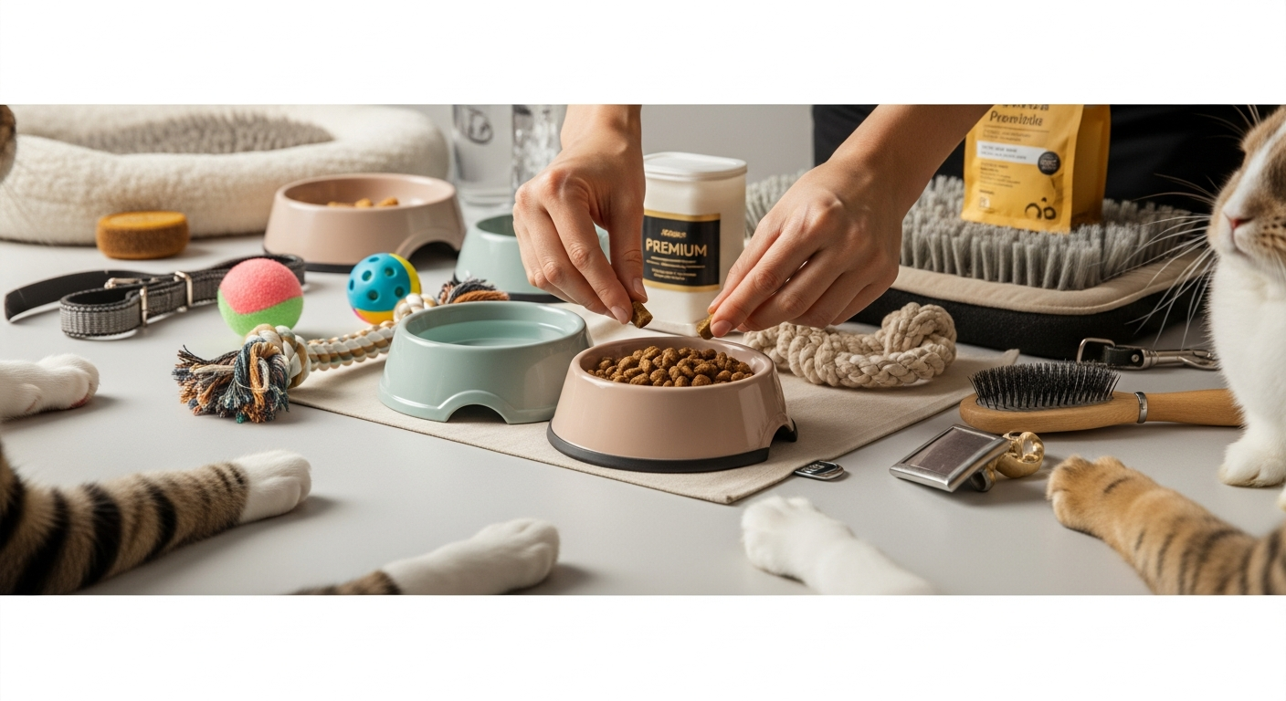 multi pet household care routine