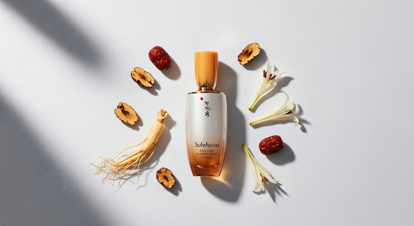 sulwhasoo first care serum luxury packaging