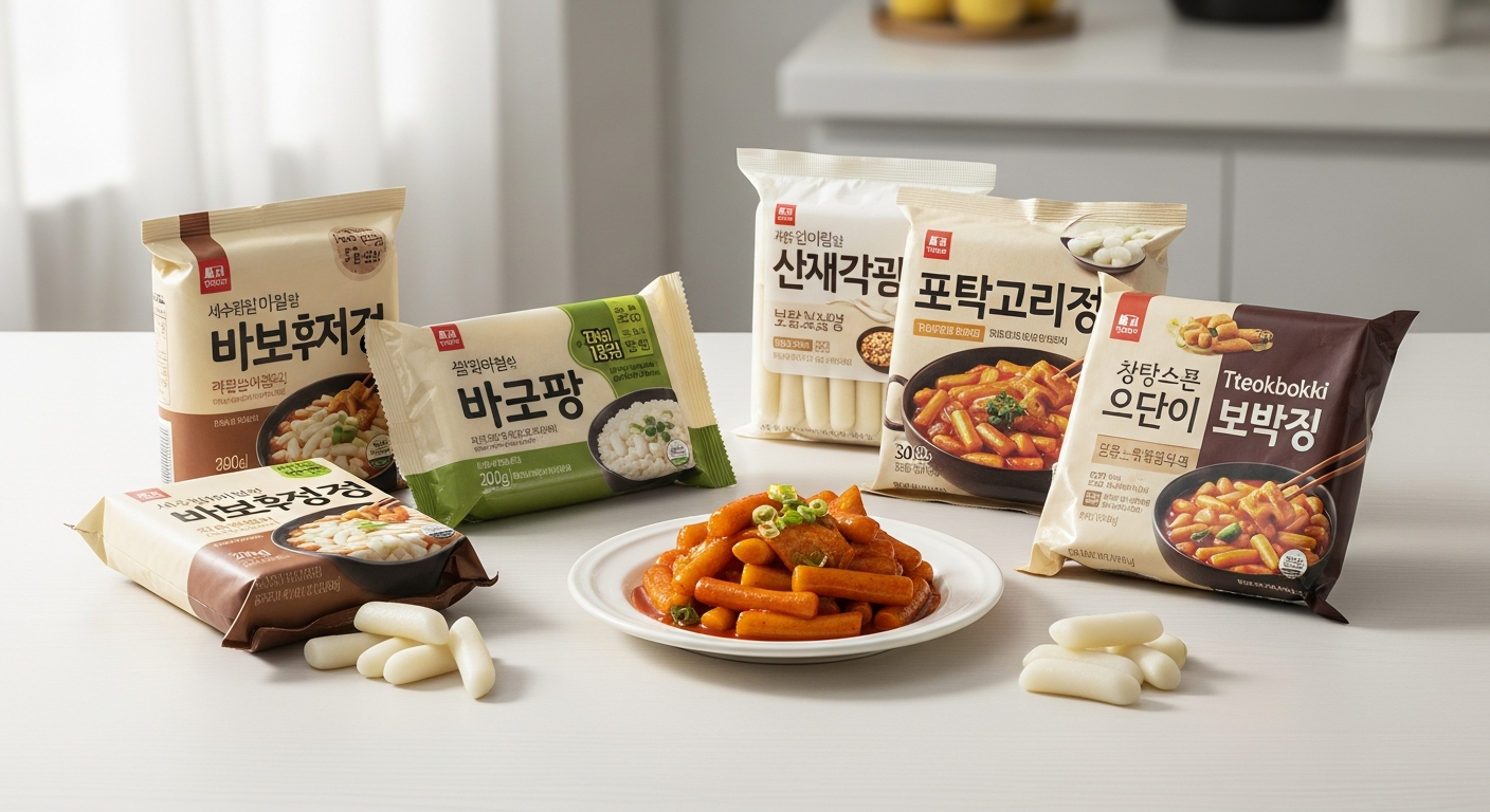 tteokbokki rice cake brand comparison