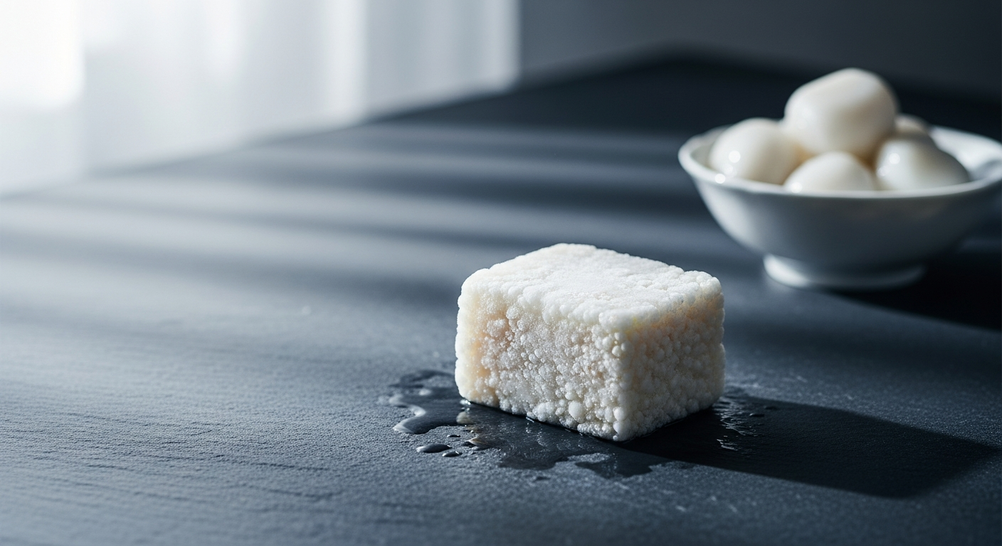 frozen rice cake thawing technique