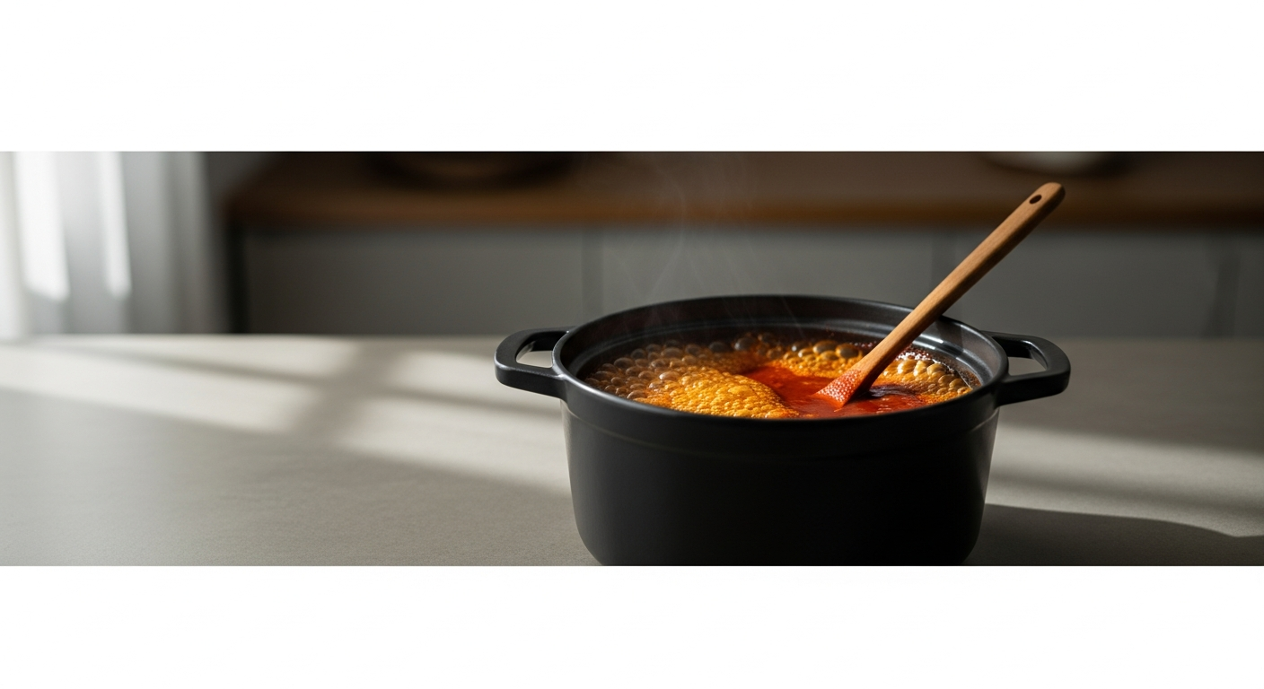 korean gochujang sauce cooking pot