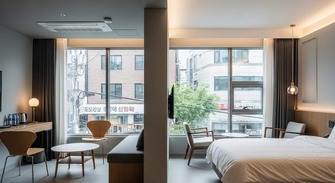 hongdae mapo gu accommodation seoul