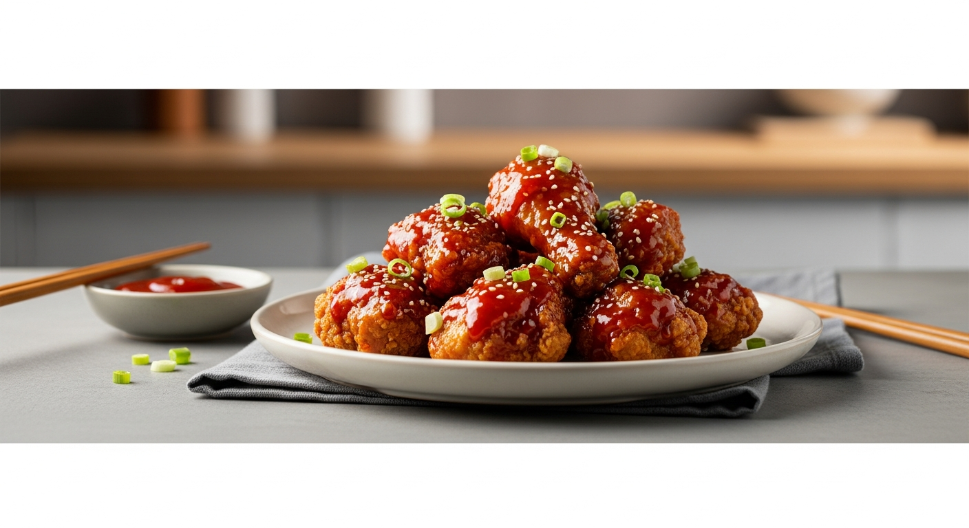 korean fried chicken yangnyeom sauce