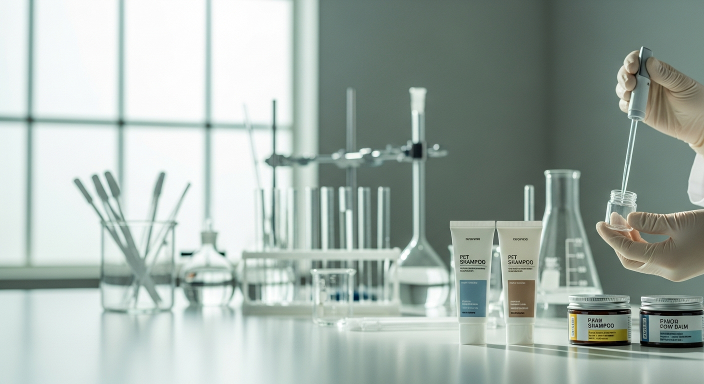 korean cosmetic lab pet product development