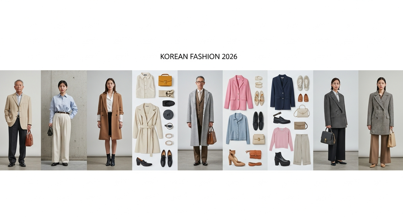 korean fashion comparison chart 2026