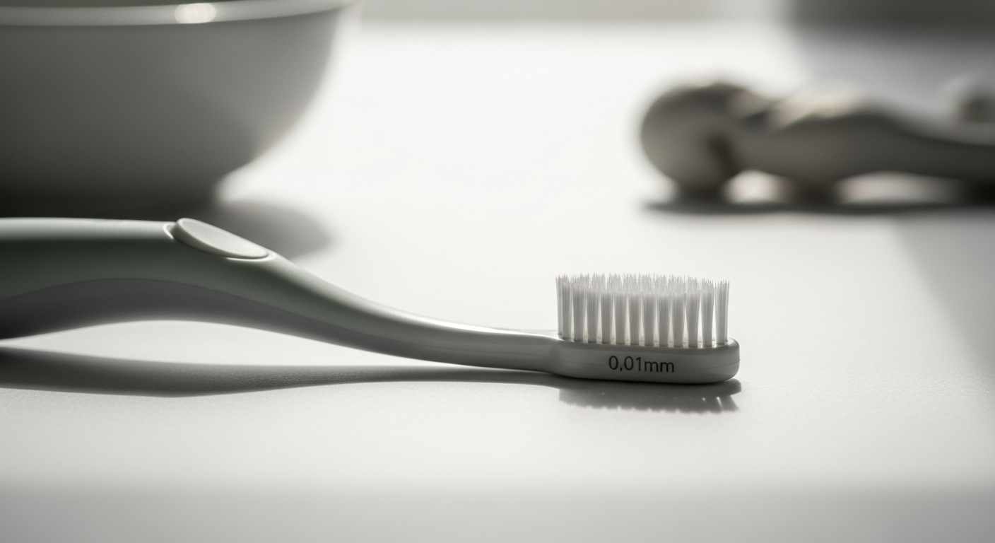 korean pet toothbrush dentisoft 0.01mm bristle