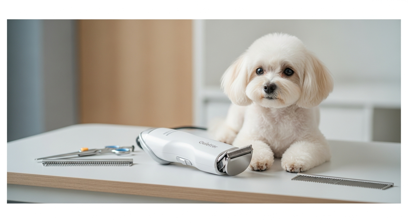 quiet pet trimmer korean grooming low stress