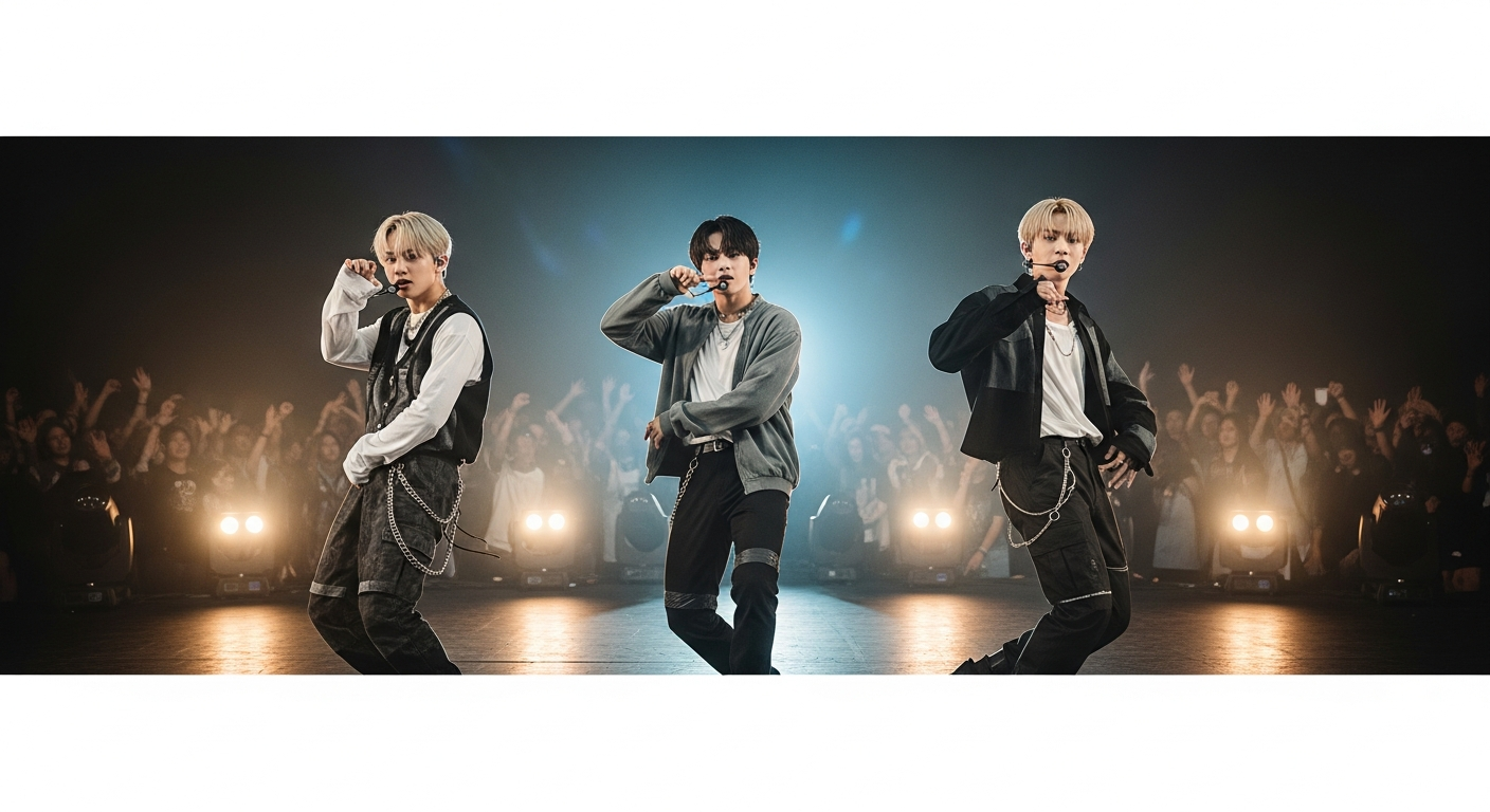 stray kids 3racha hip hop stage