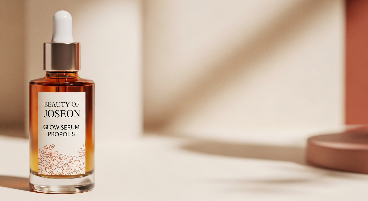 beauty of joseon glow serum propolis bottle close up