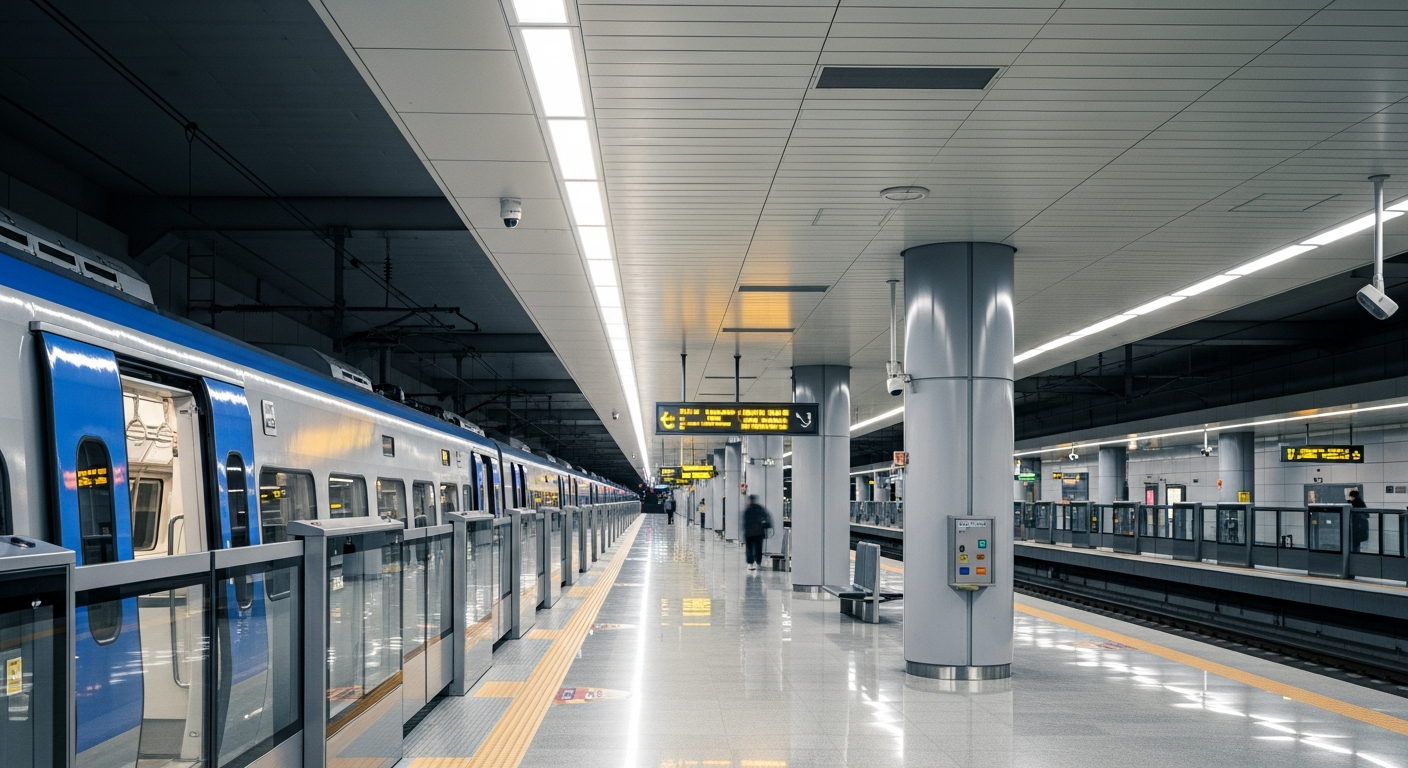 incheon airport arex train platform