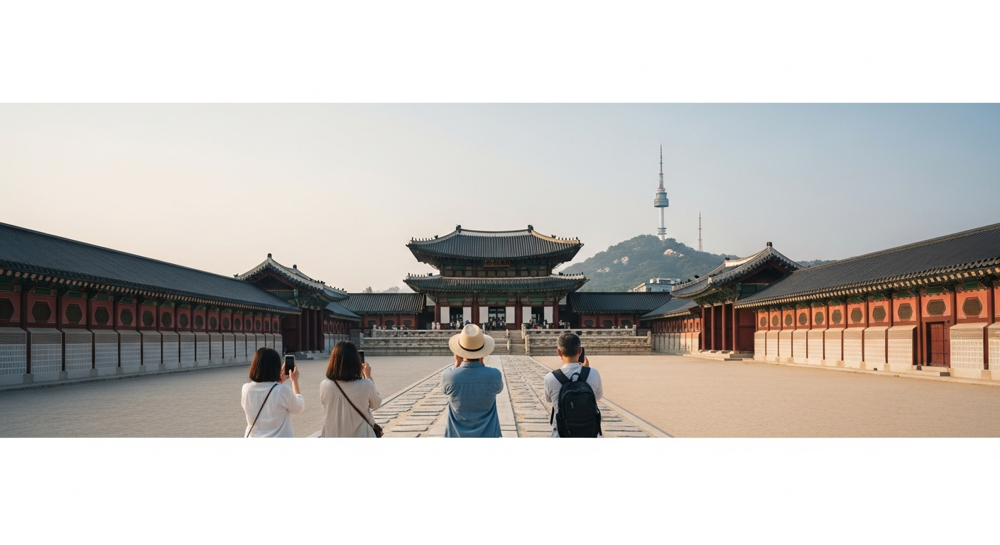 seoul tourism thailand travelers gyeongbokgung