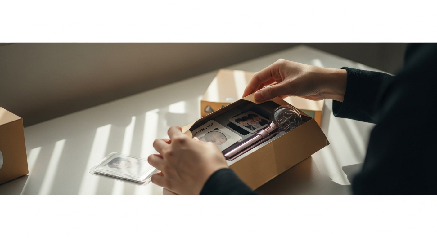 weverse shop merch unboxing